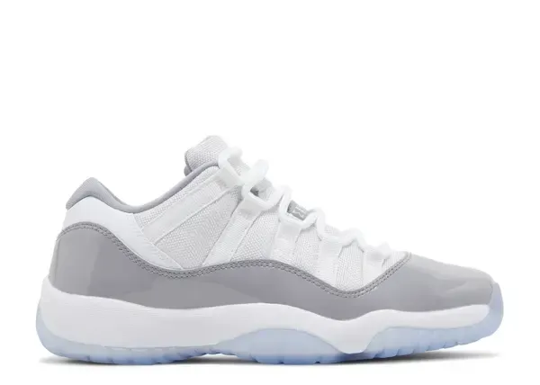 Jordan 11 Retro Low Cement Grey (GS) Size 5, DS BRAND NEW DAMAGED LID*