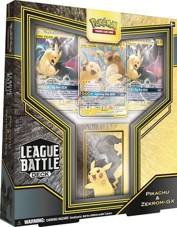 Pokemon League Battle Decks Pikachu &amp; Zekrom GX