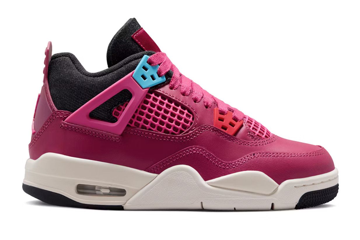 Jordan 4 Retro Sweet Beet (GS) Size 7, DS BRAND NEW NO BOX*