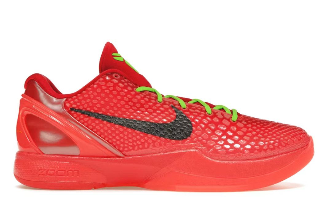 Nike Kobe 6 Protro Reverse Grinch Size 7, DS BRAND NEW*