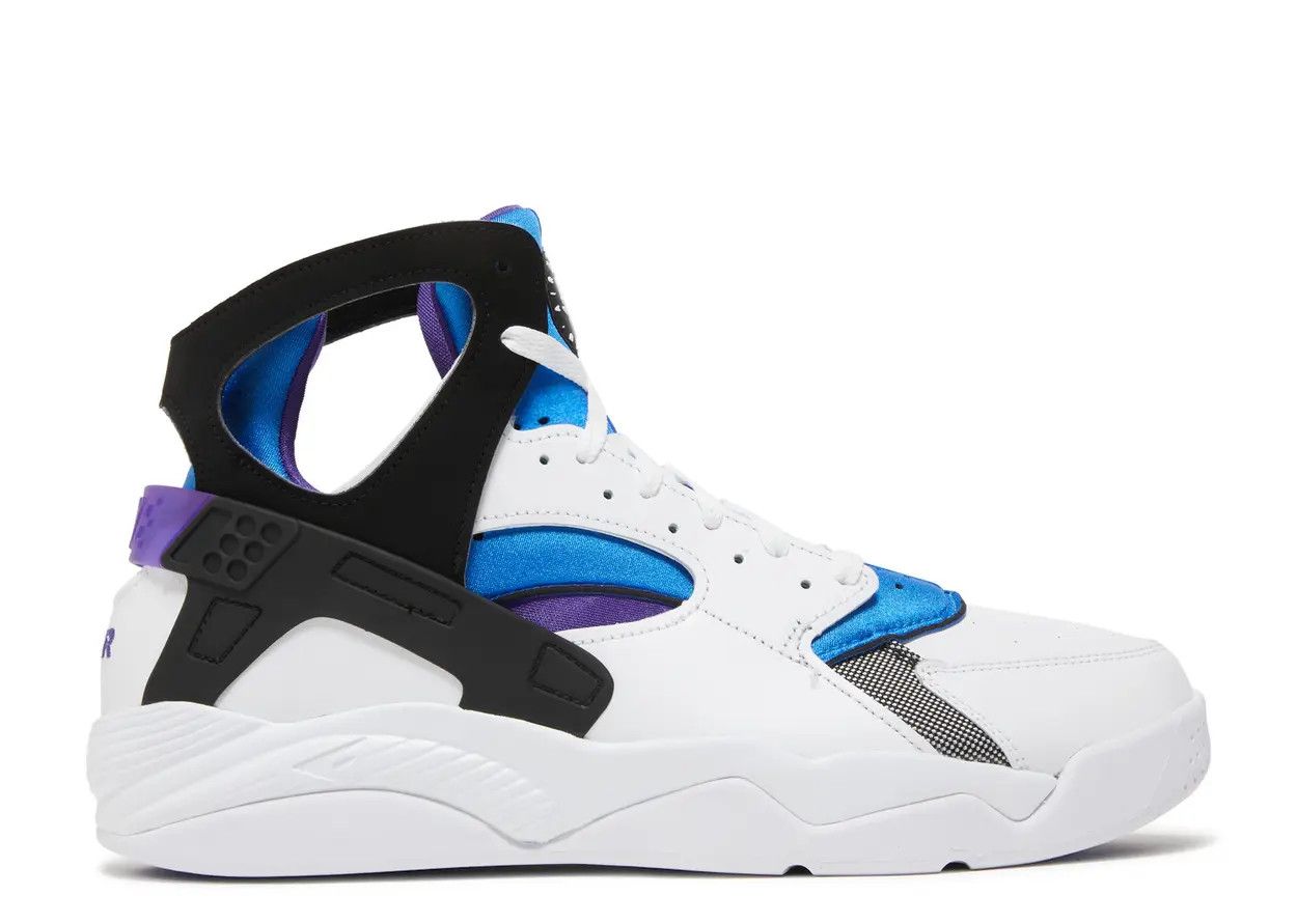 Nike Air Flight Huarache OG White Varsity Purple (2023) Size 9.5, DS BRAND NEW*