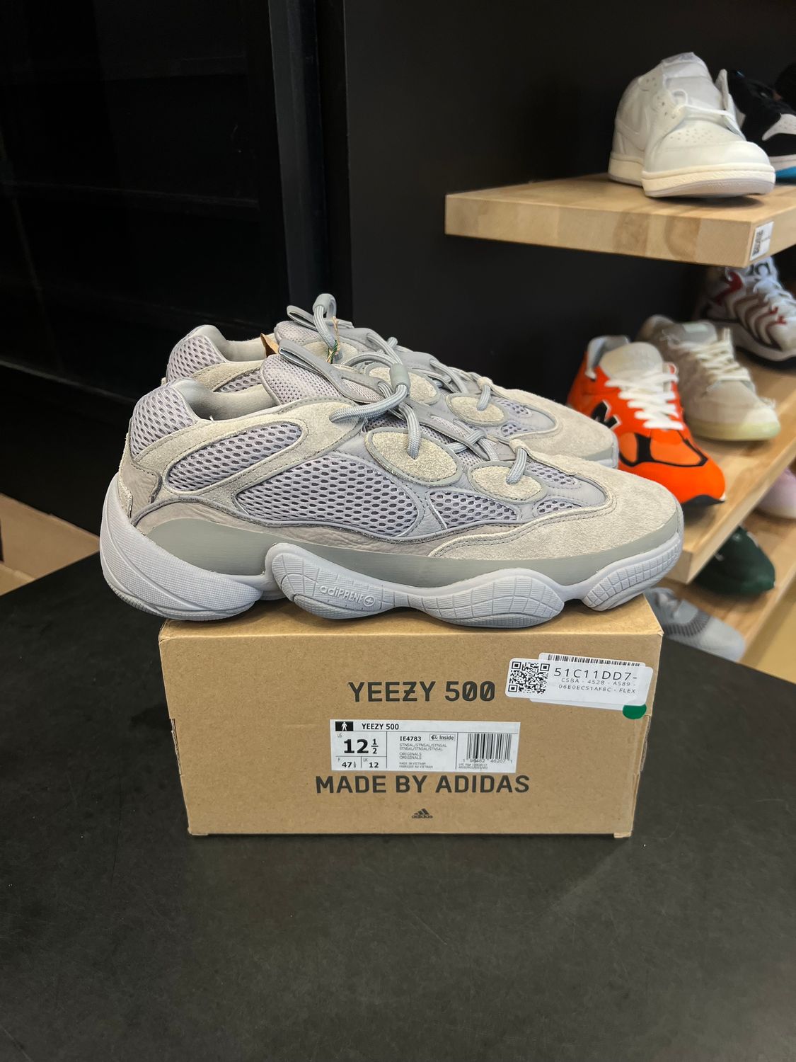 adidas Yeezy 500 Stone Salt Size 12.5, PREOWNED