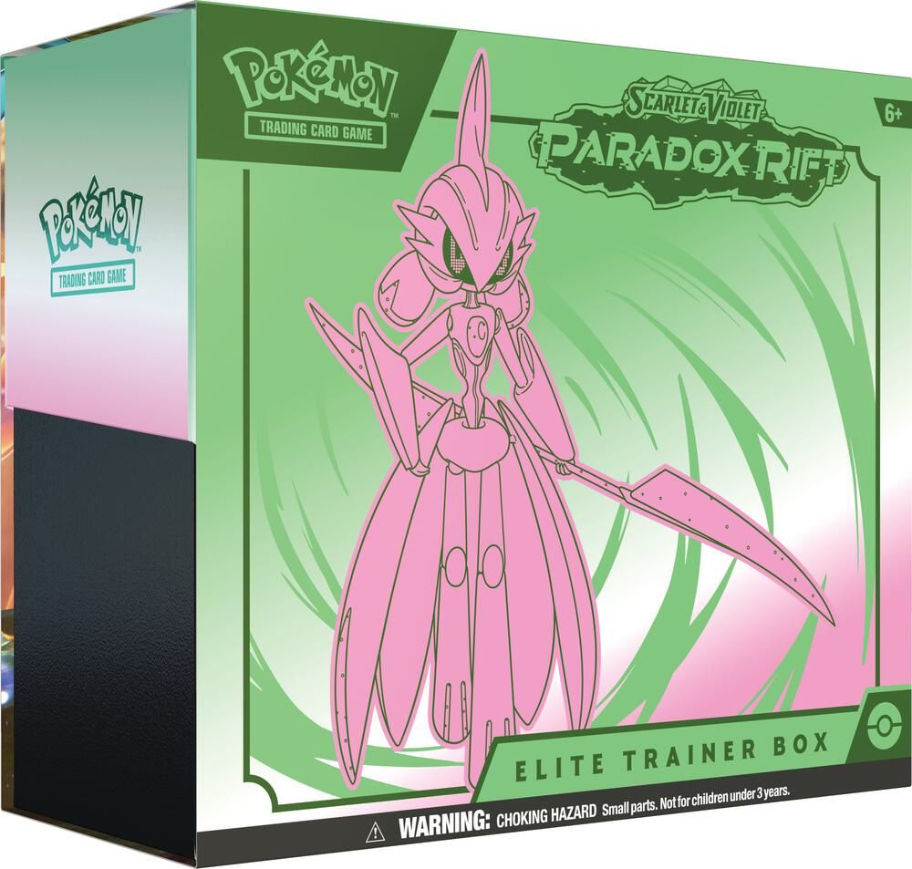 Pokemon Paradox Rift Elite Trainer Box Iron Valiant