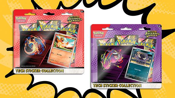 Pokemon Ascended Heroes Tech Sticker Collection