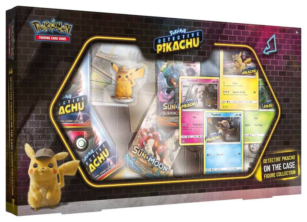 Pokemon Detective Pikachu On the Case Figure Collection