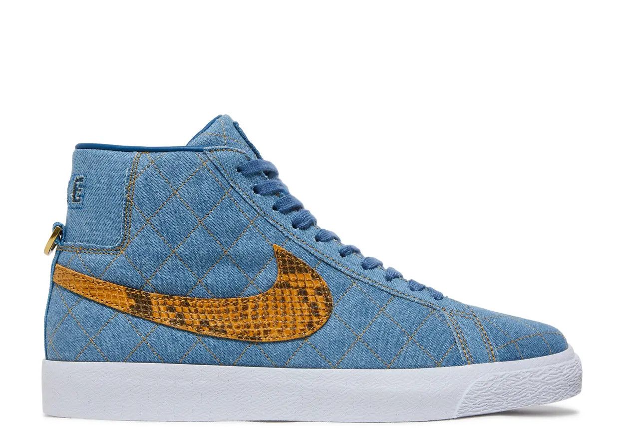 Nike SB Blazer Mid QS Supreme Denim Size 9.5, DS BRAND NEW*