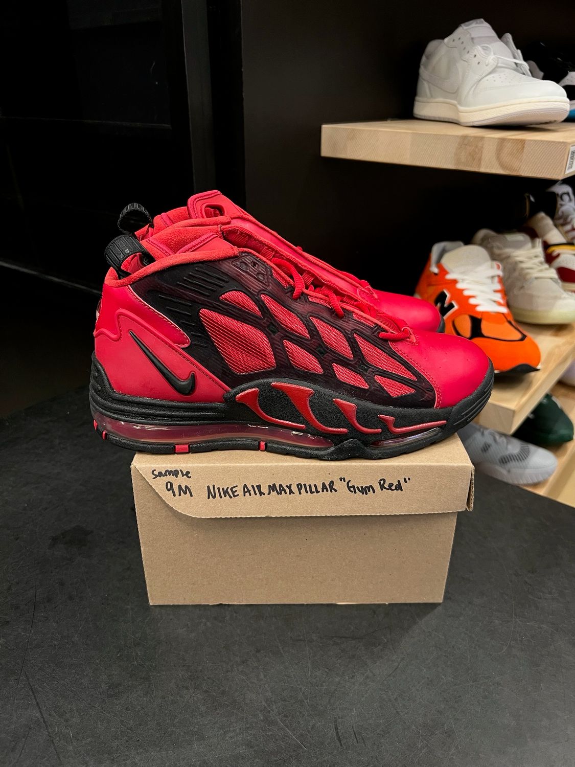 Nike Air Max Pillar Gym Red Size 9, PREOWNED