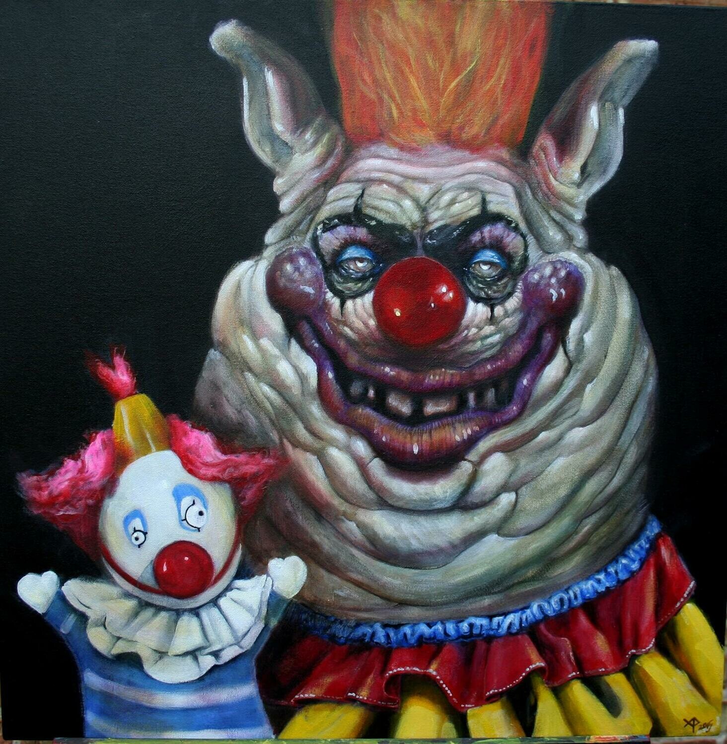 Killer Klown with Puppet
