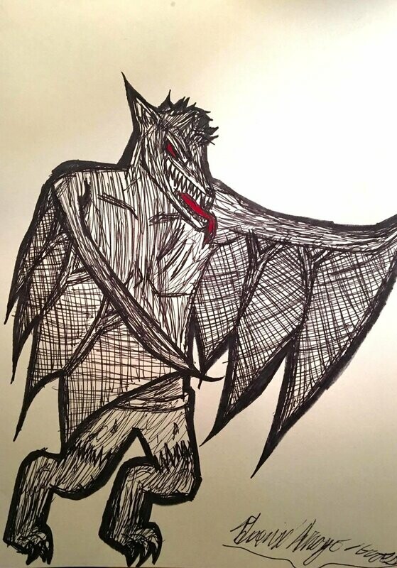 &quot;Man-Bat&quot;--SOLD
