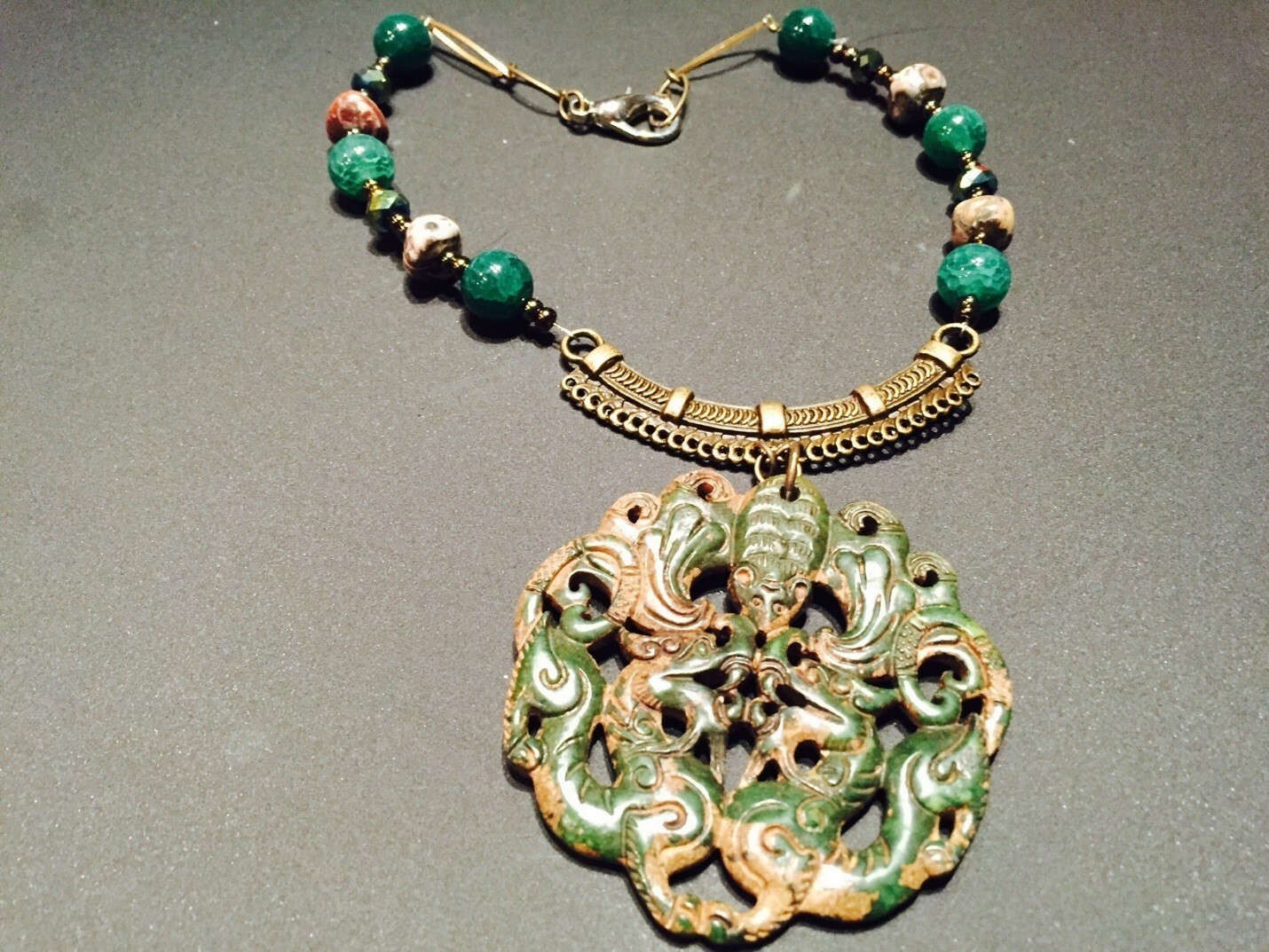 &quot;Guardians of the Night&quot; Necklace--SOLD