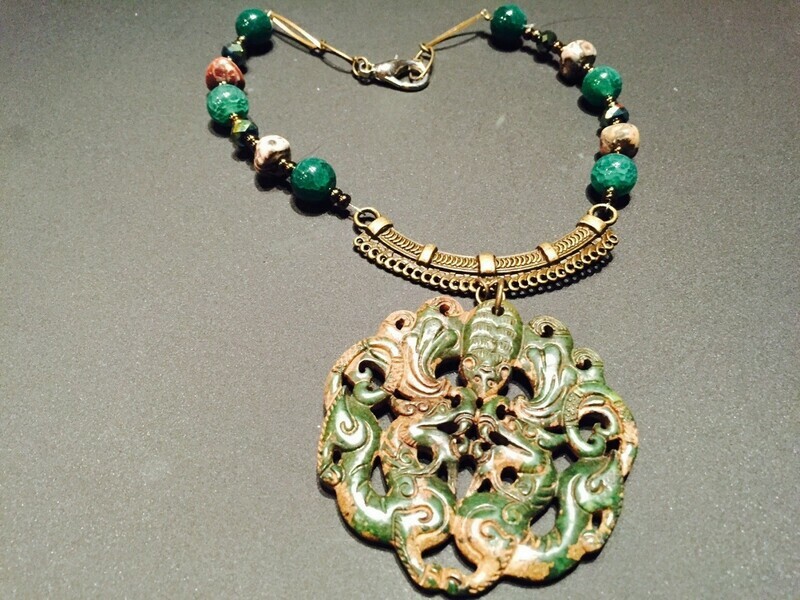 &quot;Guardians of the Night&quot; Necklace--SOLD