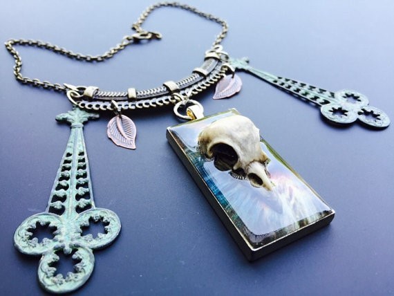 &quot;Bird Cage&quot; Necklace