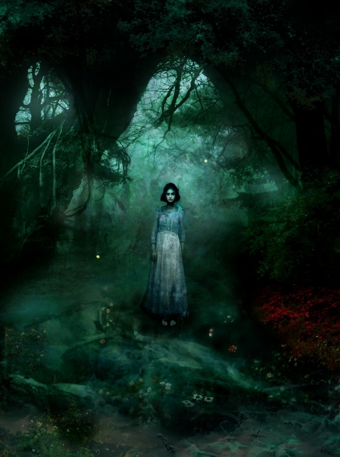 &quot;Julia in the House of Voodun&quot;--SOLD