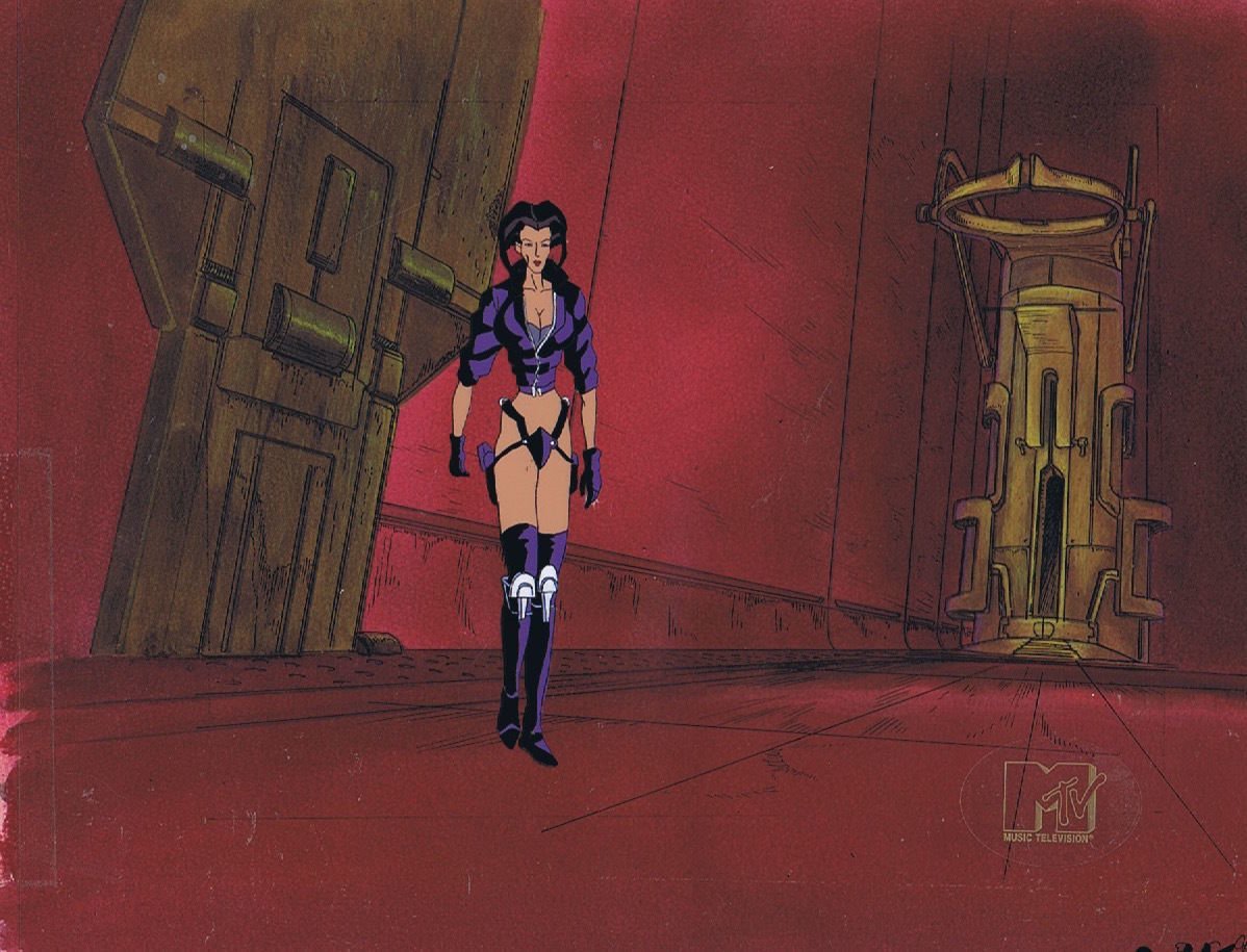 &quot;Aeon Flux&quot; Production Cel