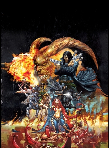Heavy Metal Cover March 2012 by Simon Bisley