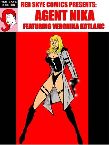 Veronika&#39;s Comic Book &quot;Agent Nika&quot; Signed copy.