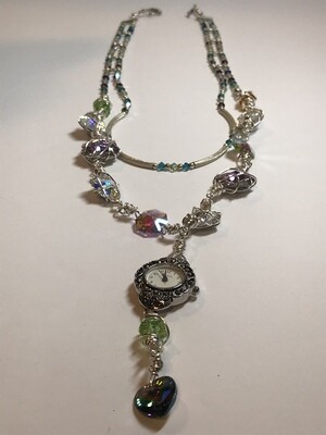 BRILLIANCE WATCH NECKLACE