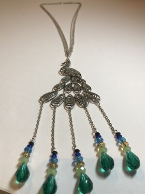 PEACOCK NECKLACE