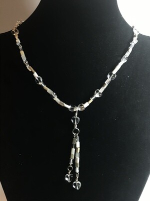 WHITE LOVE NECKLACE