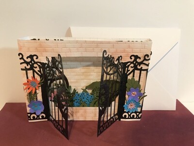 3D Floral Card