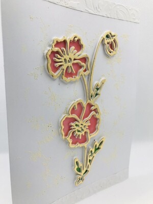 3D Poppy Card