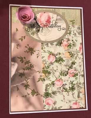 Floral Birthday Card