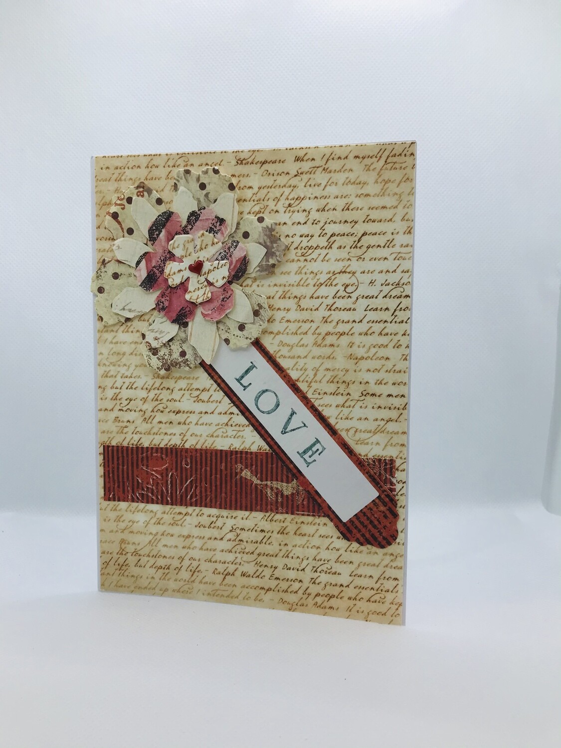 Floral Greeting Card For Her