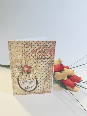 Floral Wedding Card