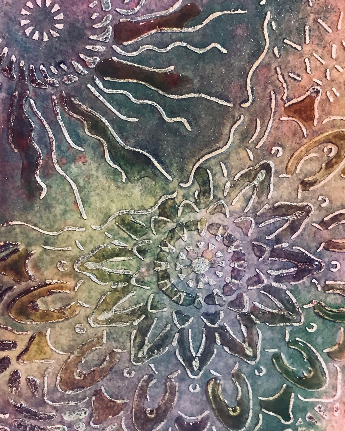 3D Floral Card
