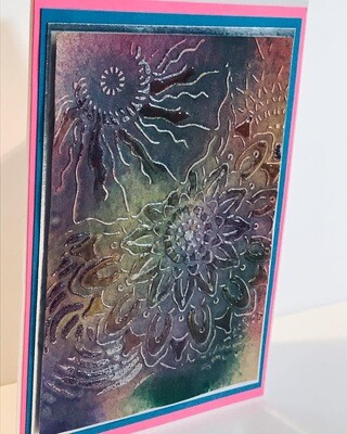 3D Floral Card