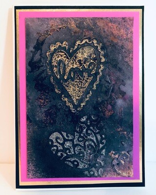 Handcrafted 3D Love Card