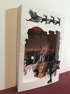 3D Layered Christmas card