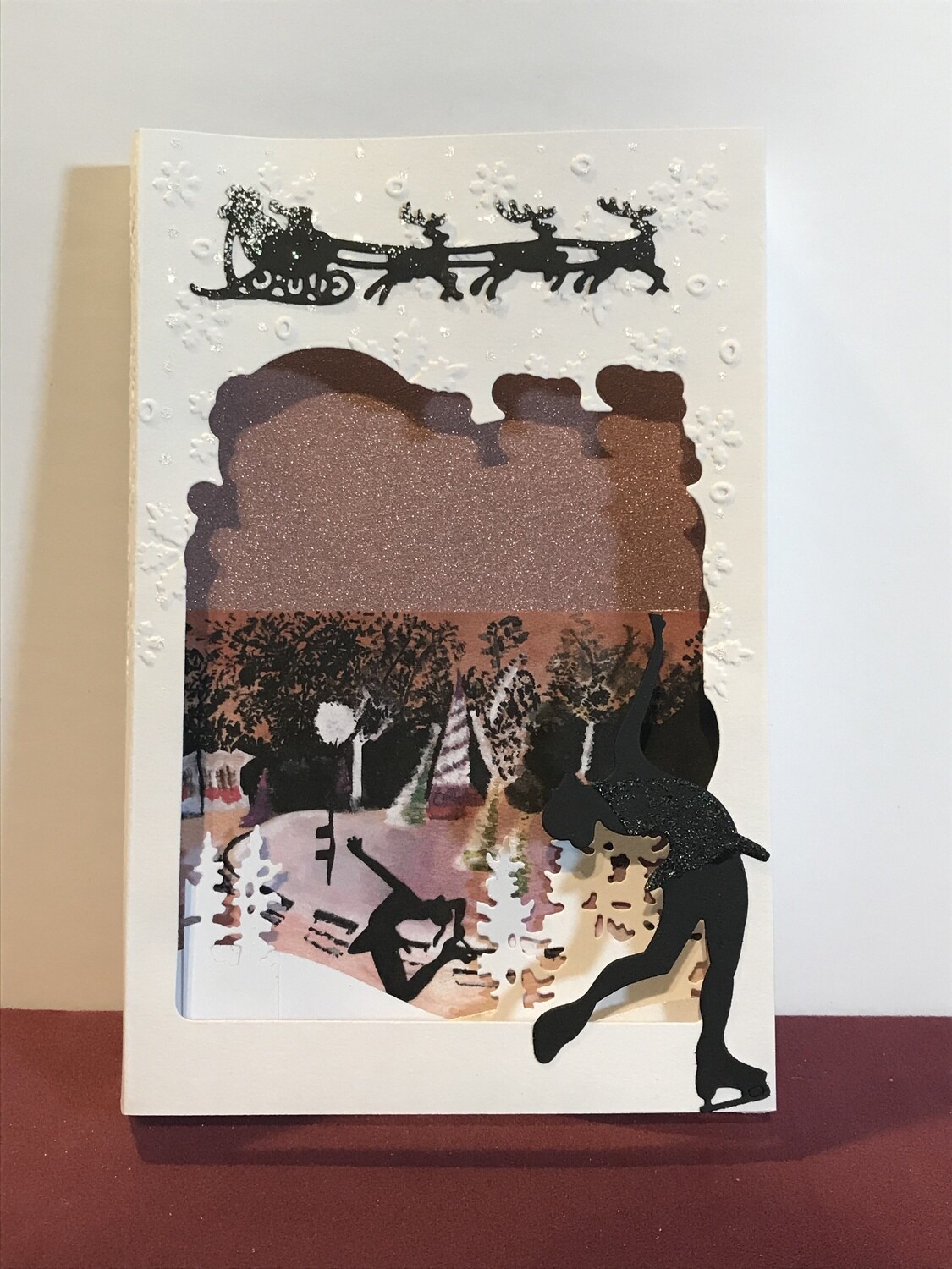 3D Winter Christmas Card
