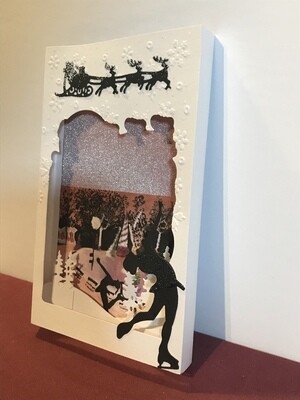 3D Winter Christmas Card