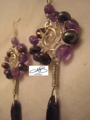 AMETHYST SPIRAL SET