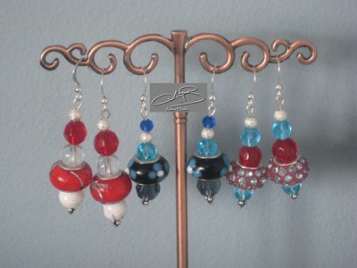 LAMPWORK EARRINGS
