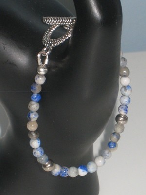 Blue Spotted Bracelet