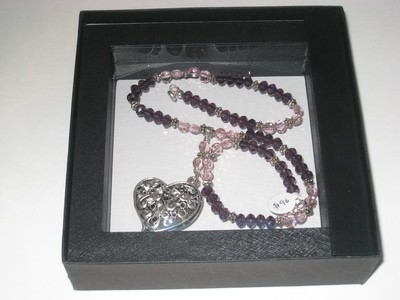 Embossed Heart Necklace