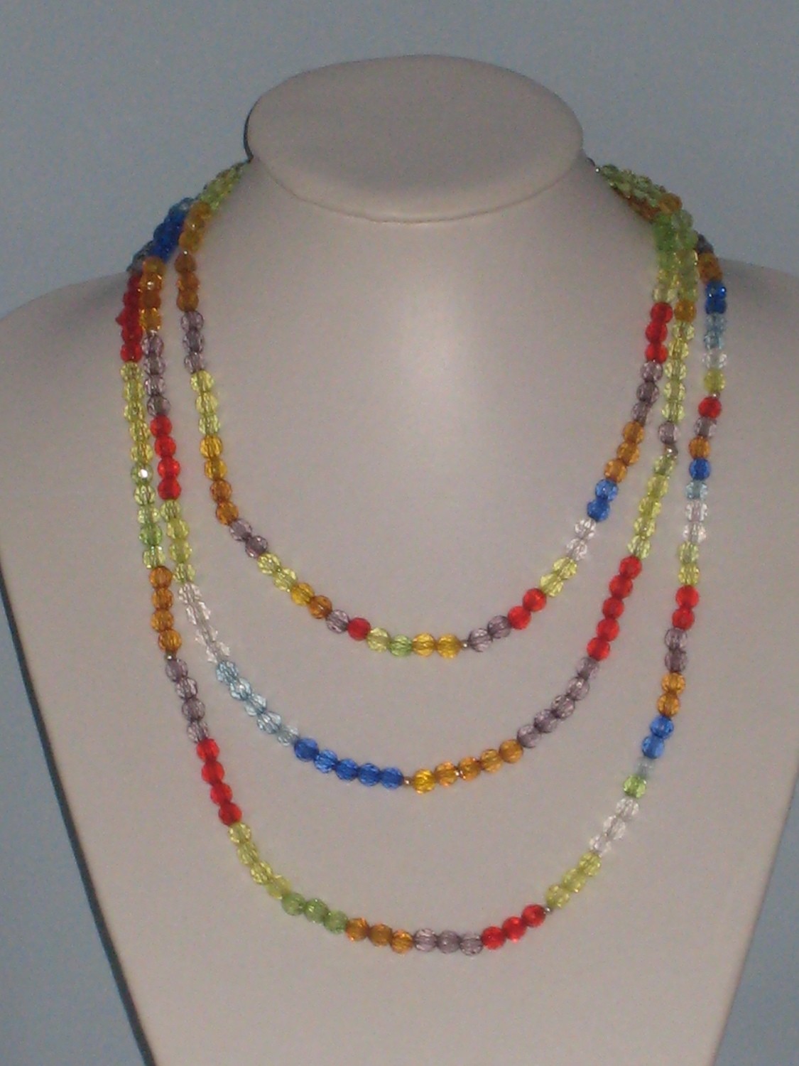Colors in Acrylic Necklace