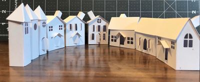 DIY Mini Paper Town Kit