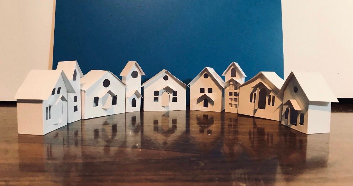 DIY Paper Houses Kit