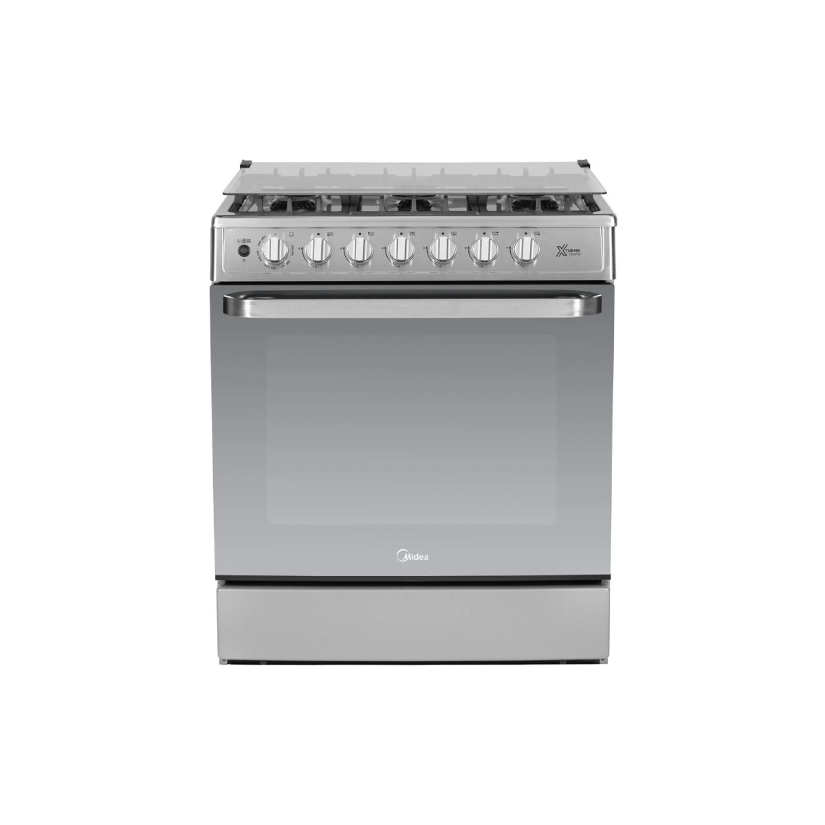 Estufa de piso con capelo 30" Xtreme Chef-Air Acero Inoxidable