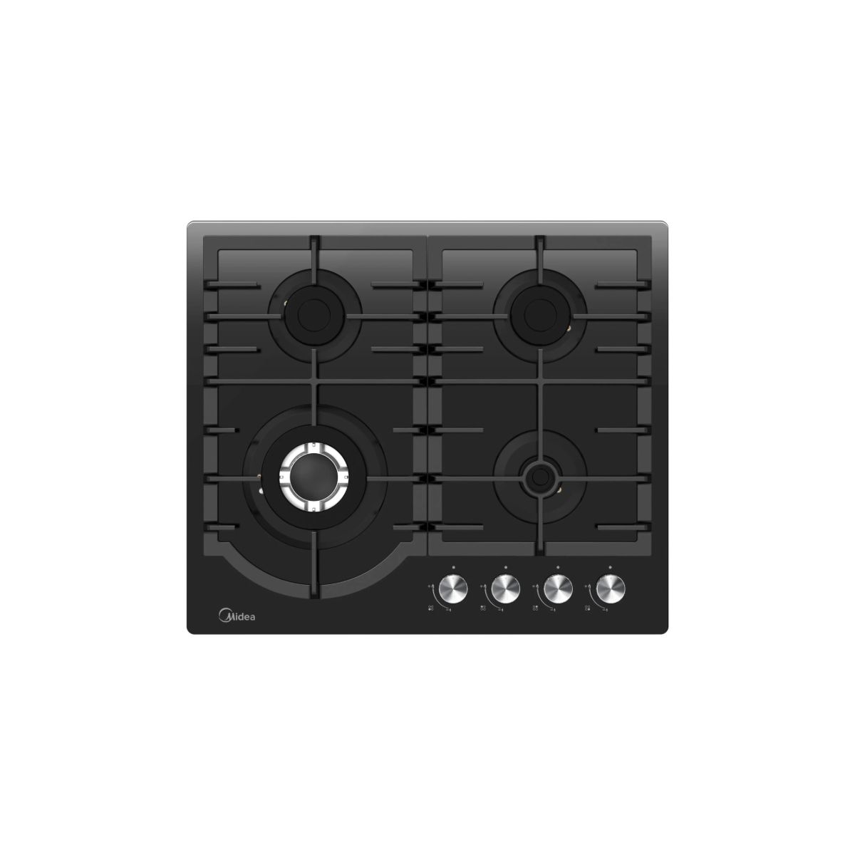 Parrilla Empotrable a Gas 24" | 60cm - Cristal Templado Triple Flama
