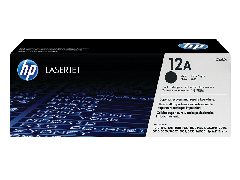 HP 12A Black
