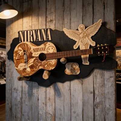 Wall of Rock – Monumentale Gitarinstallasjoner