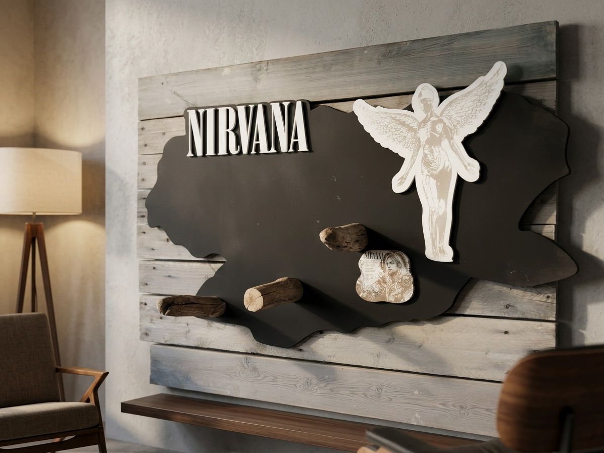 Wall of Rock – "In Utero" Monumental Veggplate for Gitar