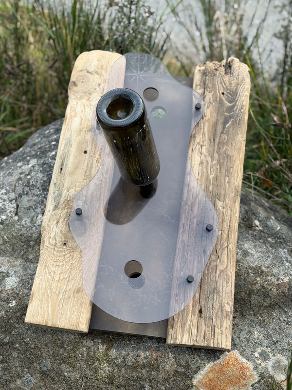 Havblikk  - LED-Vinmonument (36x55 cm) (Uten Lys)