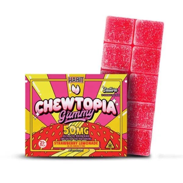 Chewtopia Gummy Packs 50mg