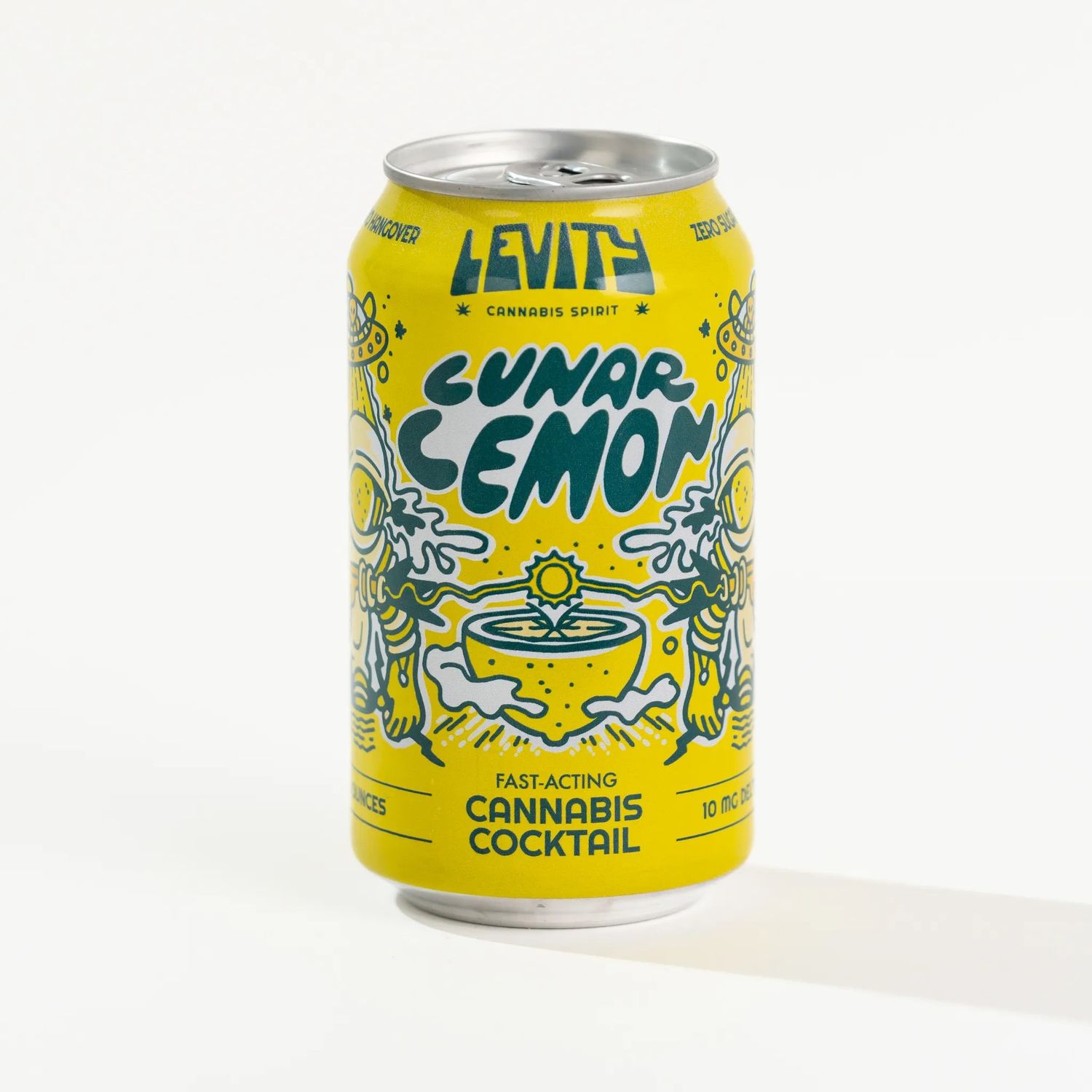 Lunar Lemon Levity Cannabis Cocktail 10mg THC