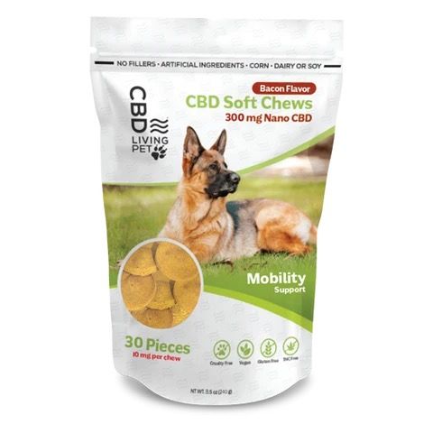 CBD Dog Mobility Chews 300mg 30ct